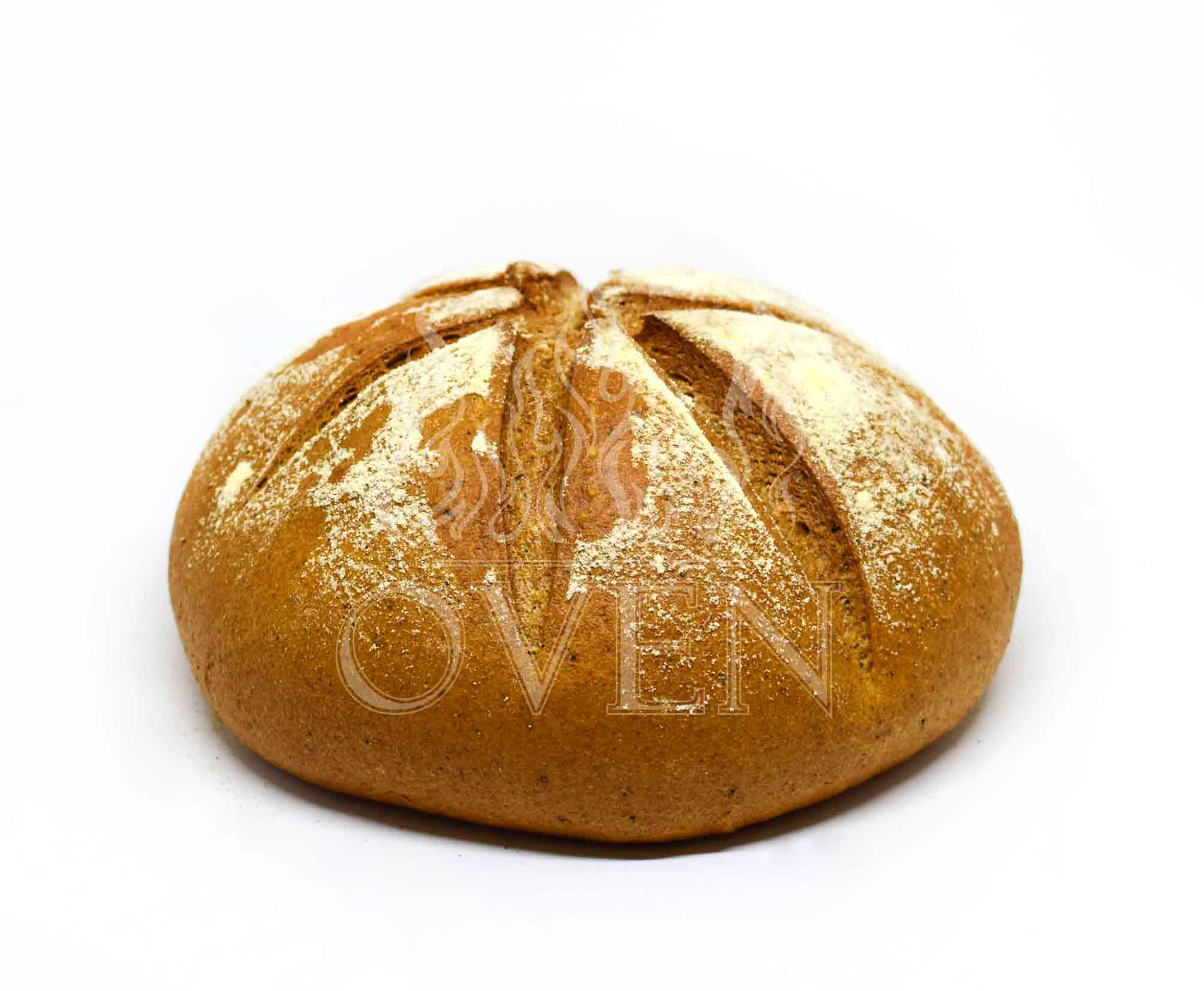 Черный хлеб без дрожжей (630 гр)